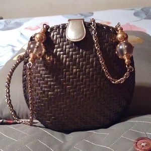 Rare RODO Italian vintage clutch handbag